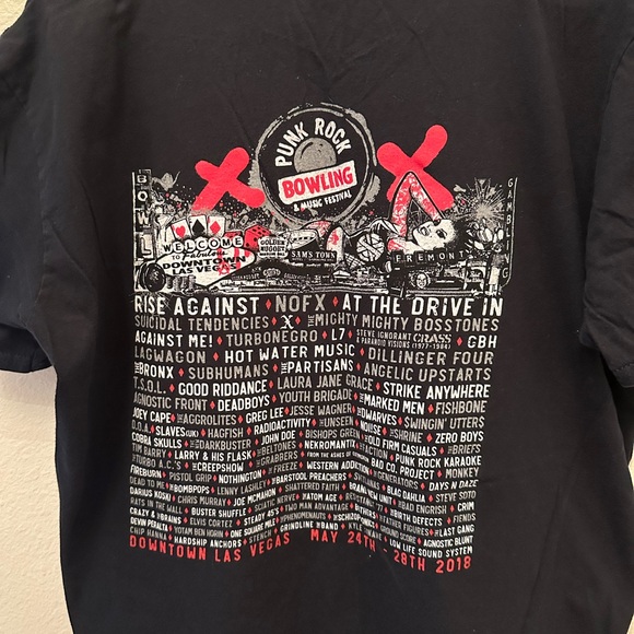 2018 punk rock bowling Vegas tee - Picture 3 of 4